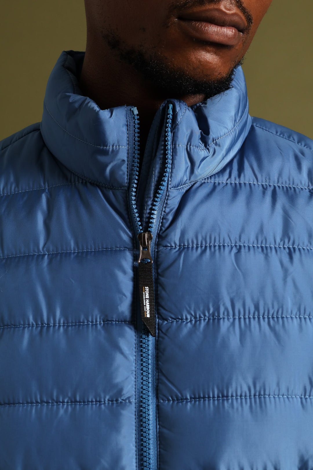 Puffer Gilet - Steel Blue