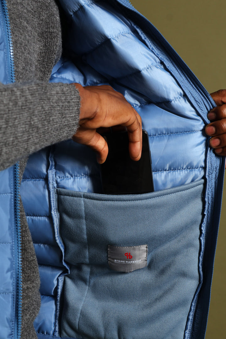 Puffer Gilet - Steel Blue