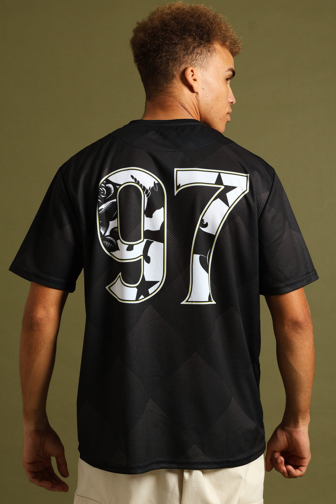 Dark Sport Jersey Tee - Black