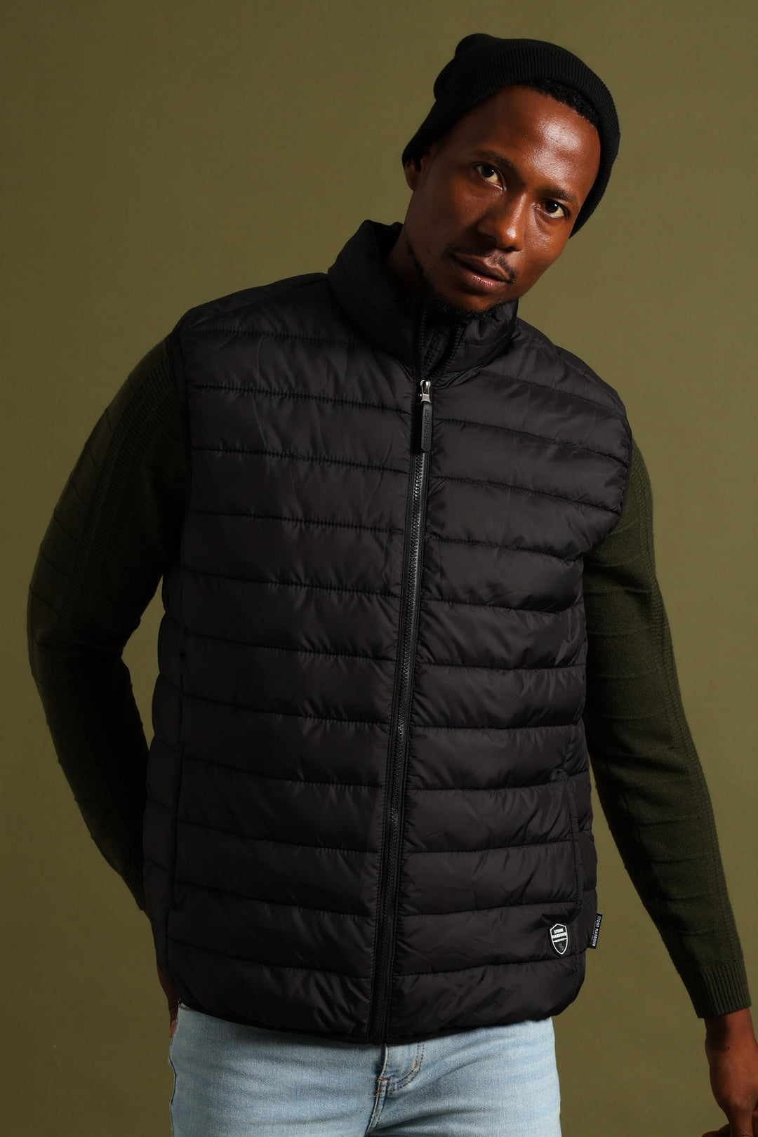 Puffer Gilet - Black