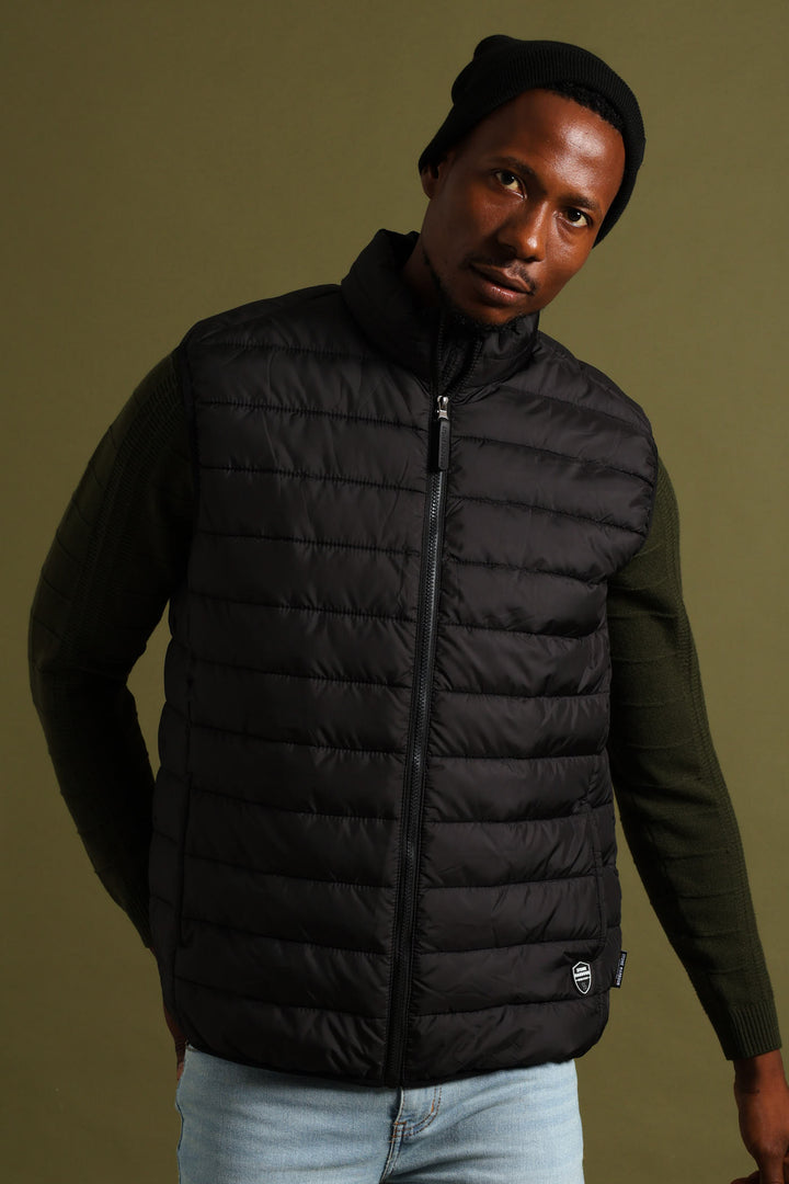 Puffer Gilet - Black