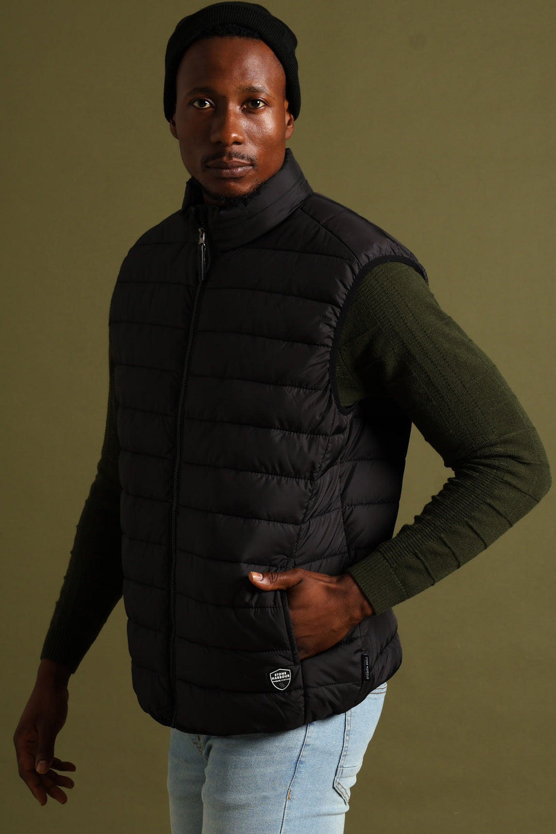 Puffer Gilet - Black
