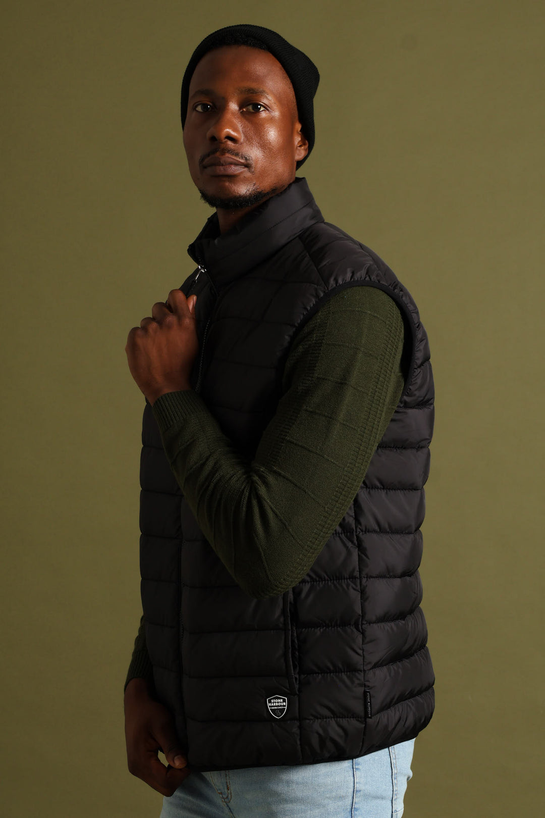 Puffer Gilet - Black