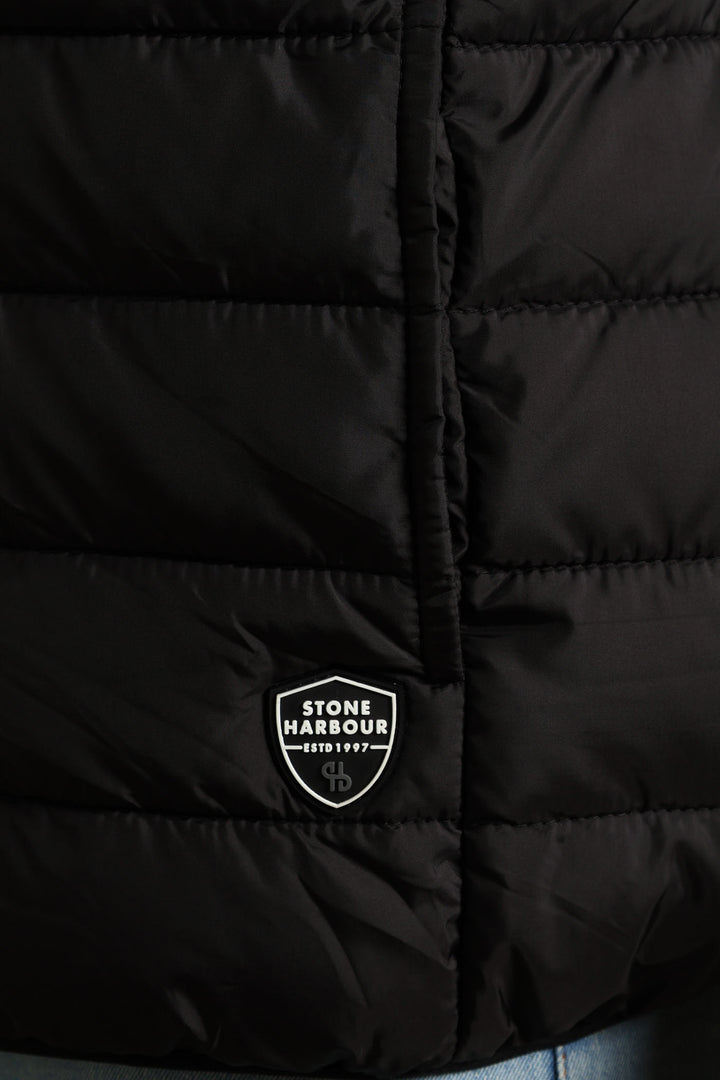 Puffer Gilet - Black