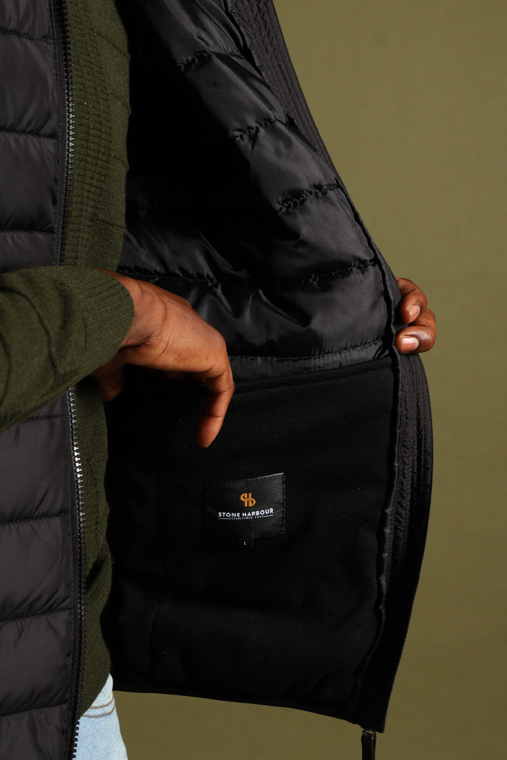 Puffer Gilet - Black