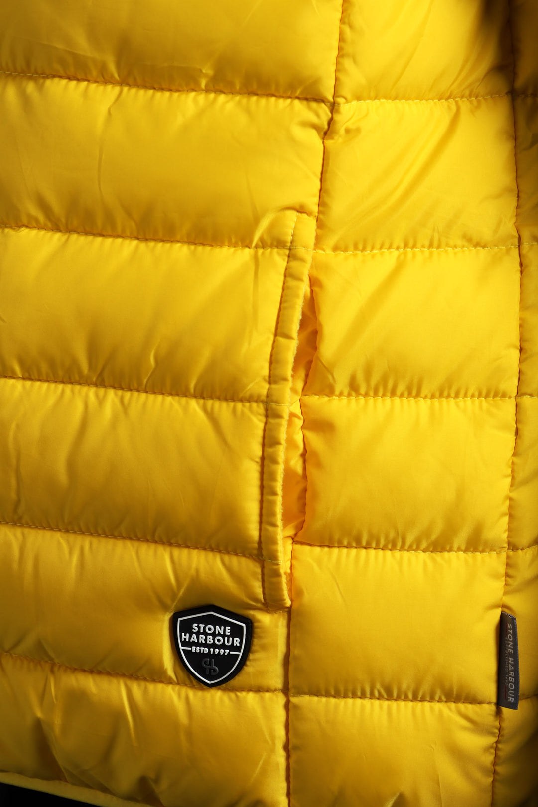 Puffer Gilet - Yellow