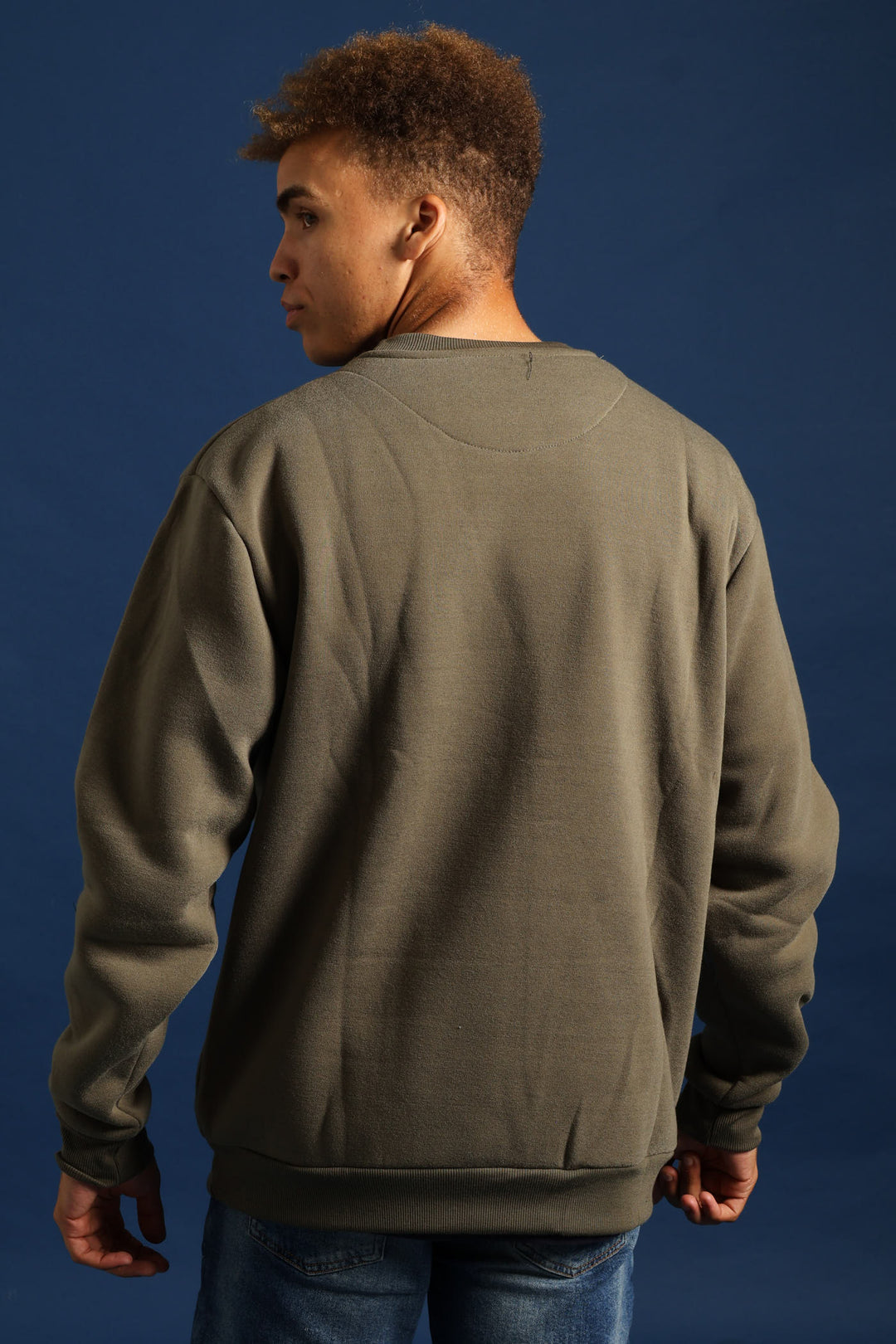 Never Out Crew Top - Olive