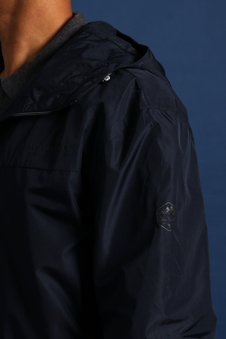 Hooded Anorak - Navy