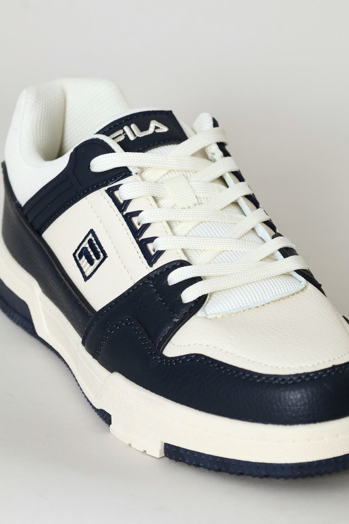 Dante Panelled Sneaker - Navy