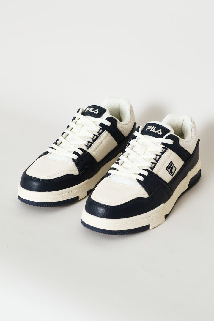 Dante Panelled Sneaker - Navy