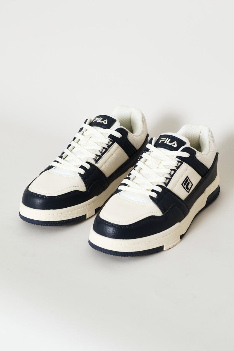 Dante Panelled Sneaker - Navy