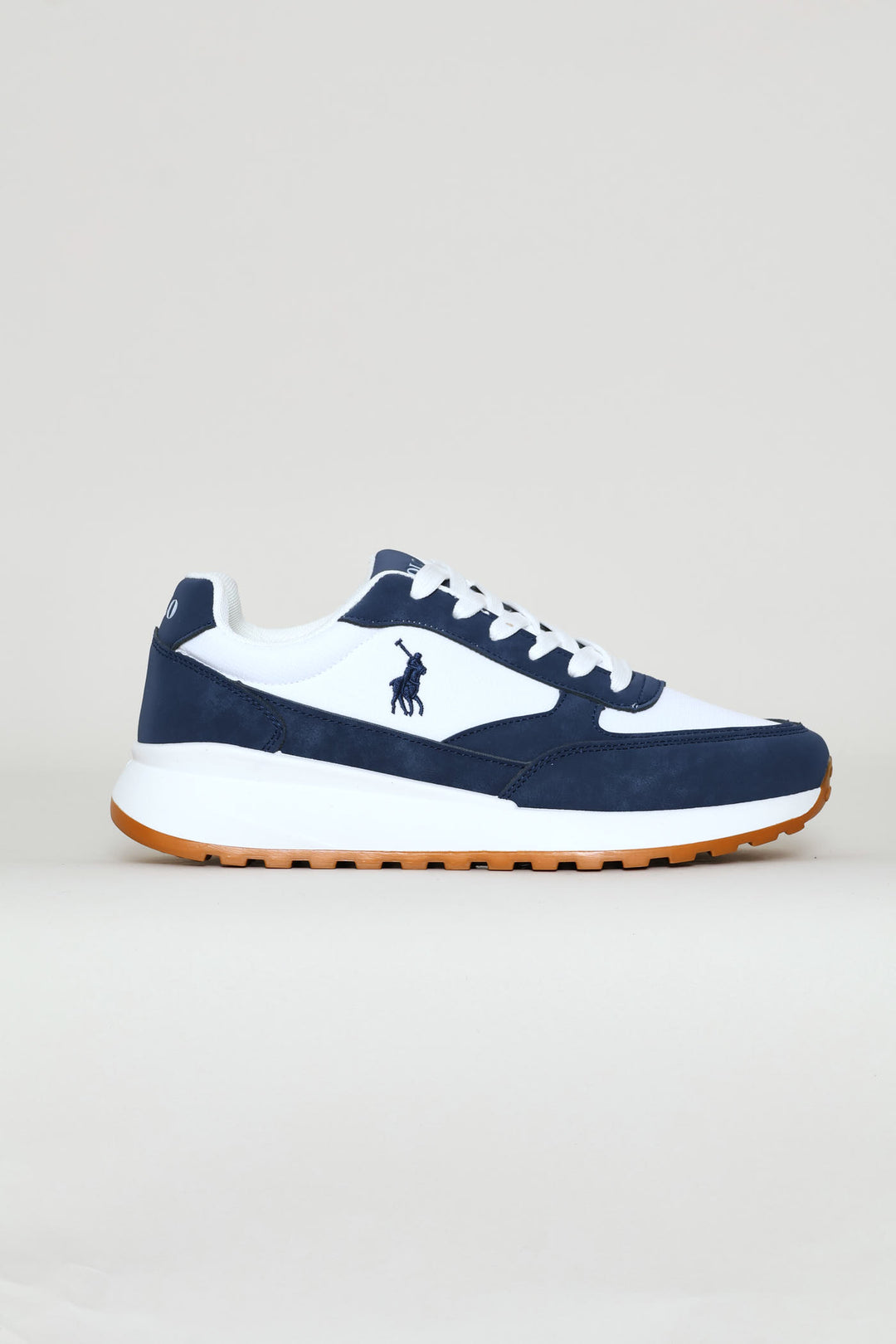 Basic Runner Sneaker - Navy/White