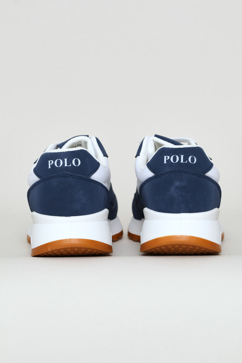 Basic Runner Sneaker - Navy/White
