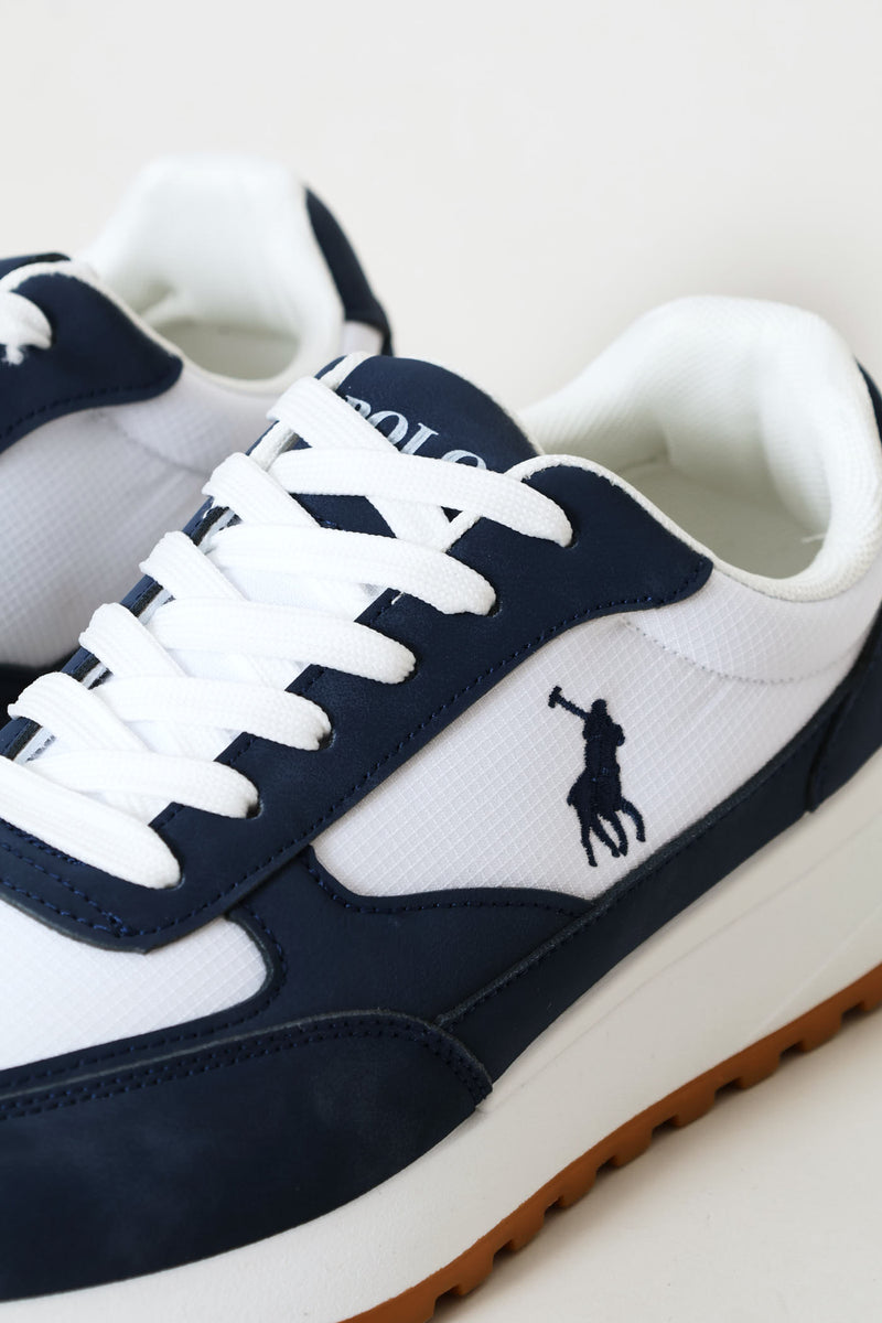 Basic Runner Sneaker - Navy/White