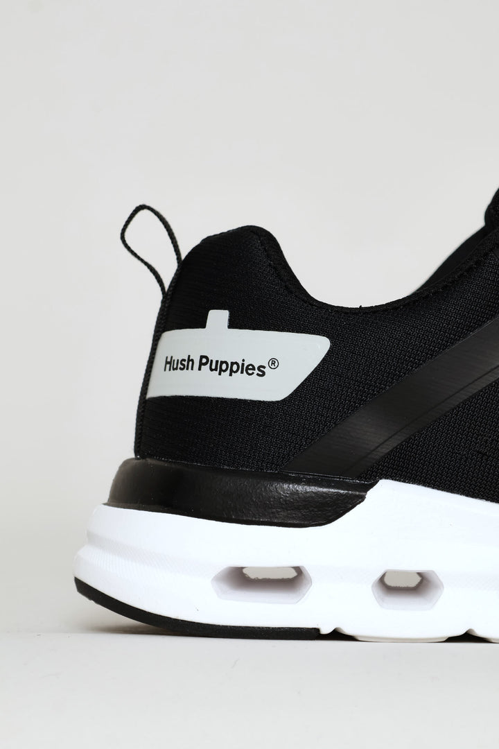 Rocks Lace Up Trainer - Black