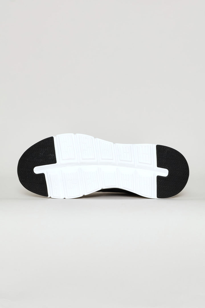 Rocks Lace Up Trainer - Black