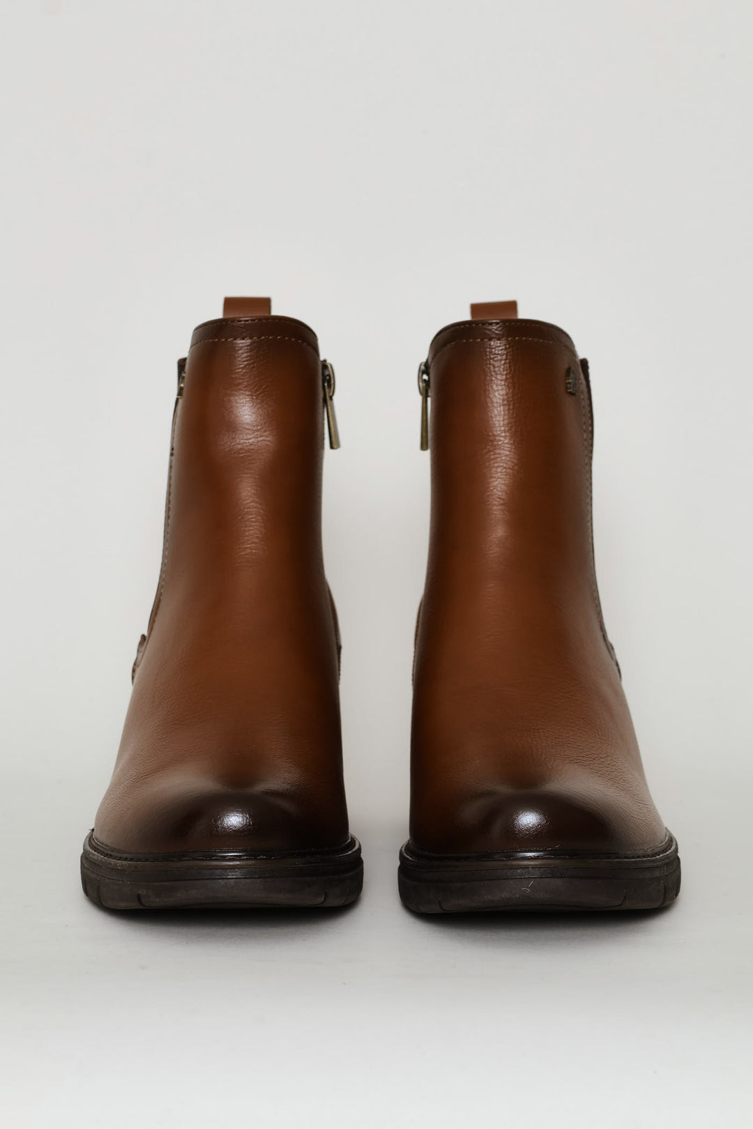 Soft Ankle Boots - Stone
