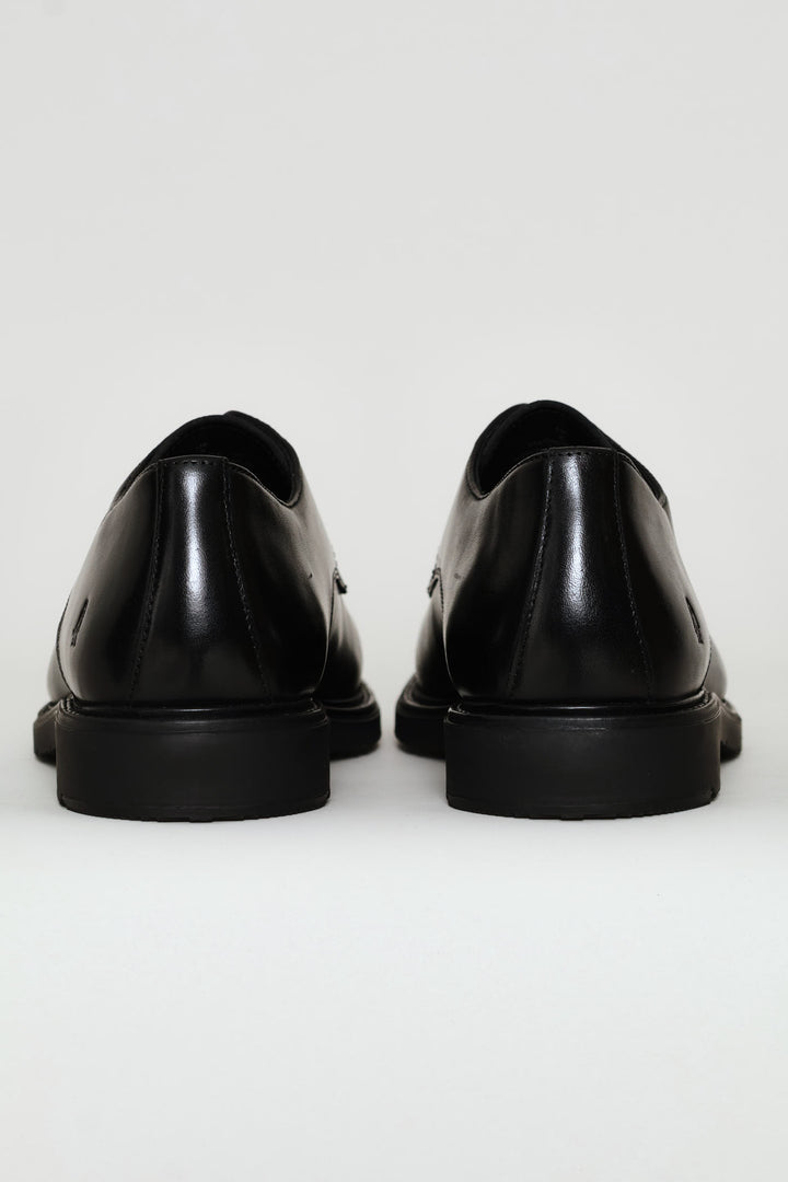 Talon Lace Up Derby - Black