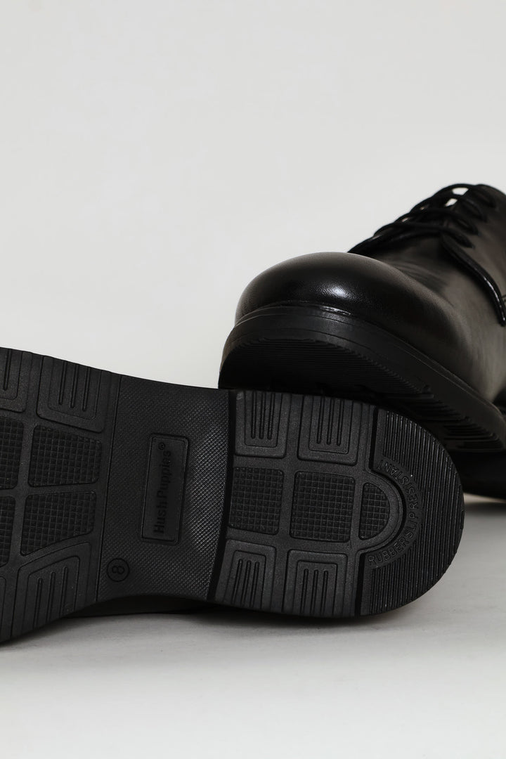Talon Lace Up Derby - Black
