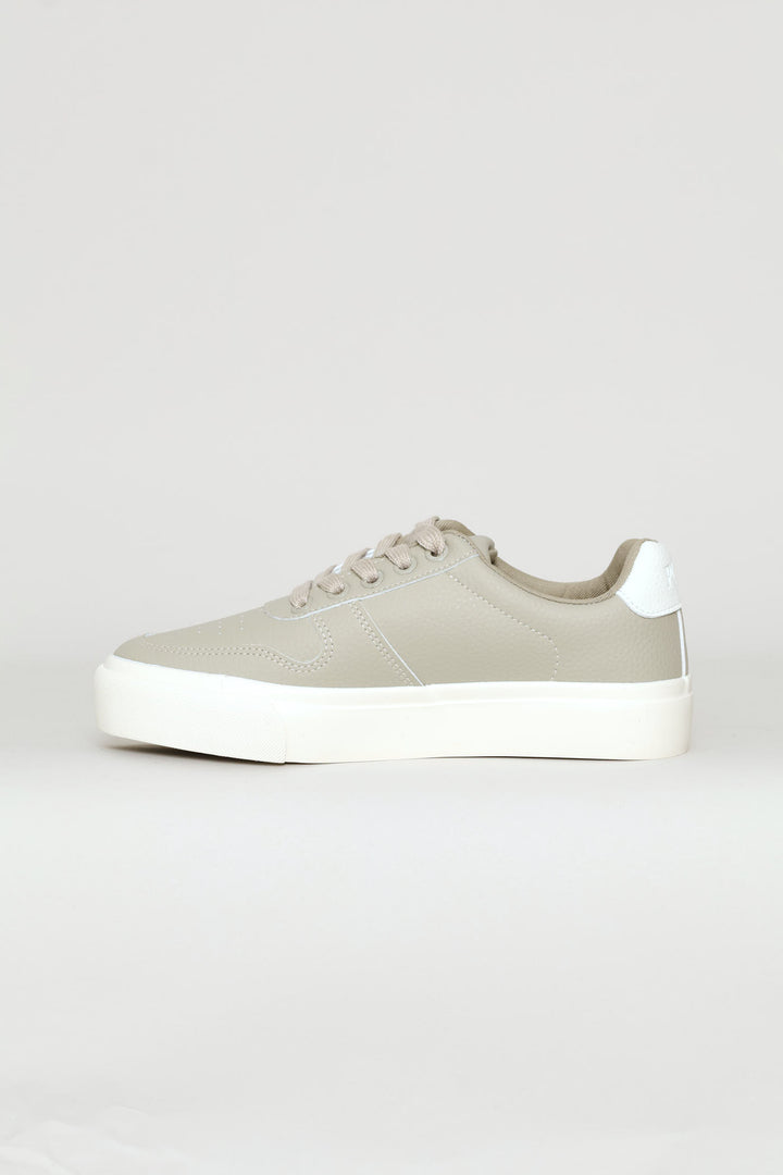 Action Leather Sneaker - Stone