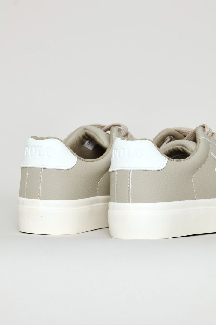 Action Leather Sneaker - Stone