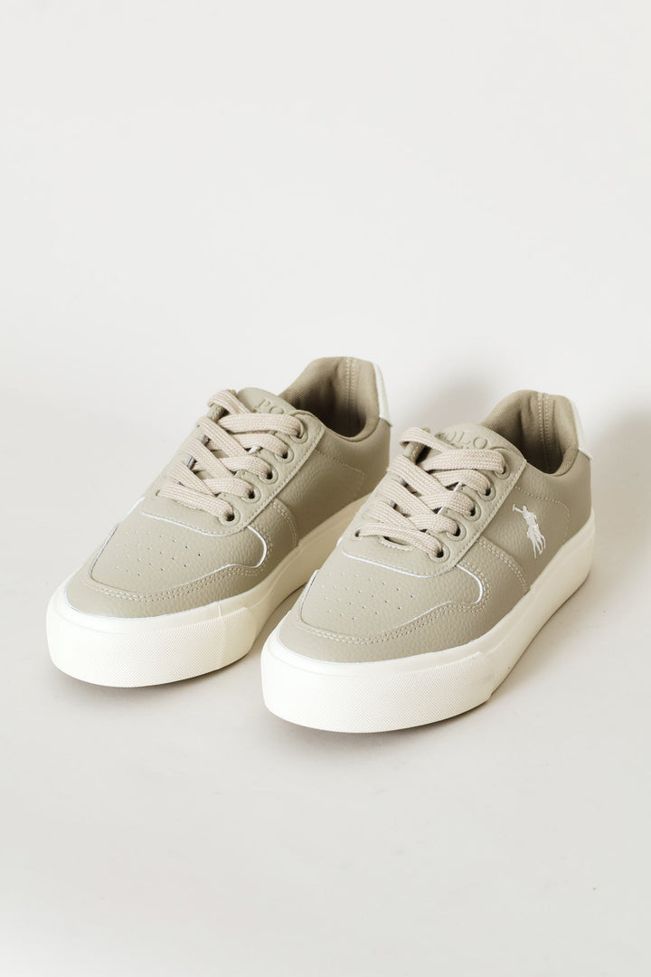 Action Leather Sneaker - Stone