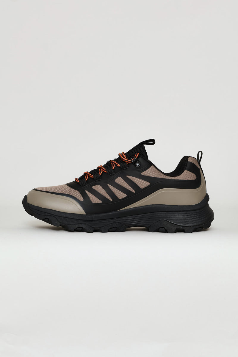Compass Hiker Shoe - Black/Stone