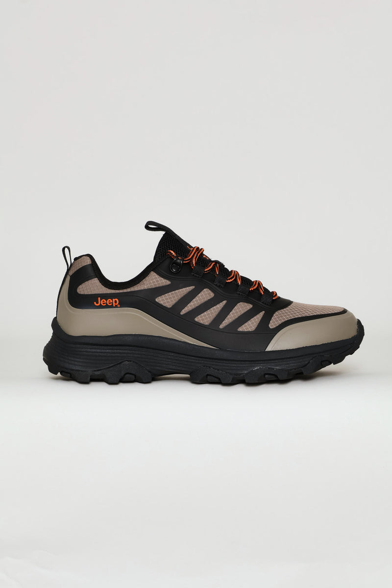 Compass Hiker Shoe - Black/Stone