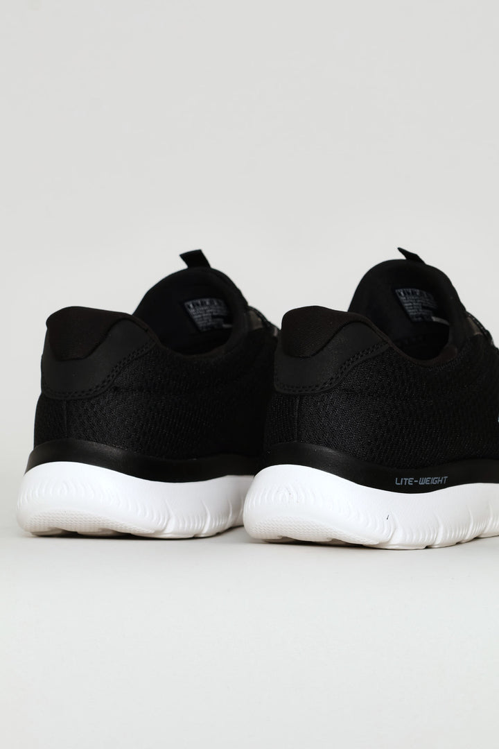 Summits Knit Trainer - Black