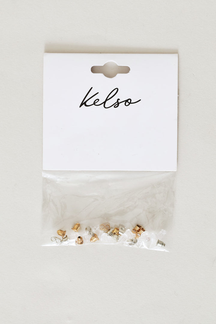14 Pack Earring Stoppers - Multi