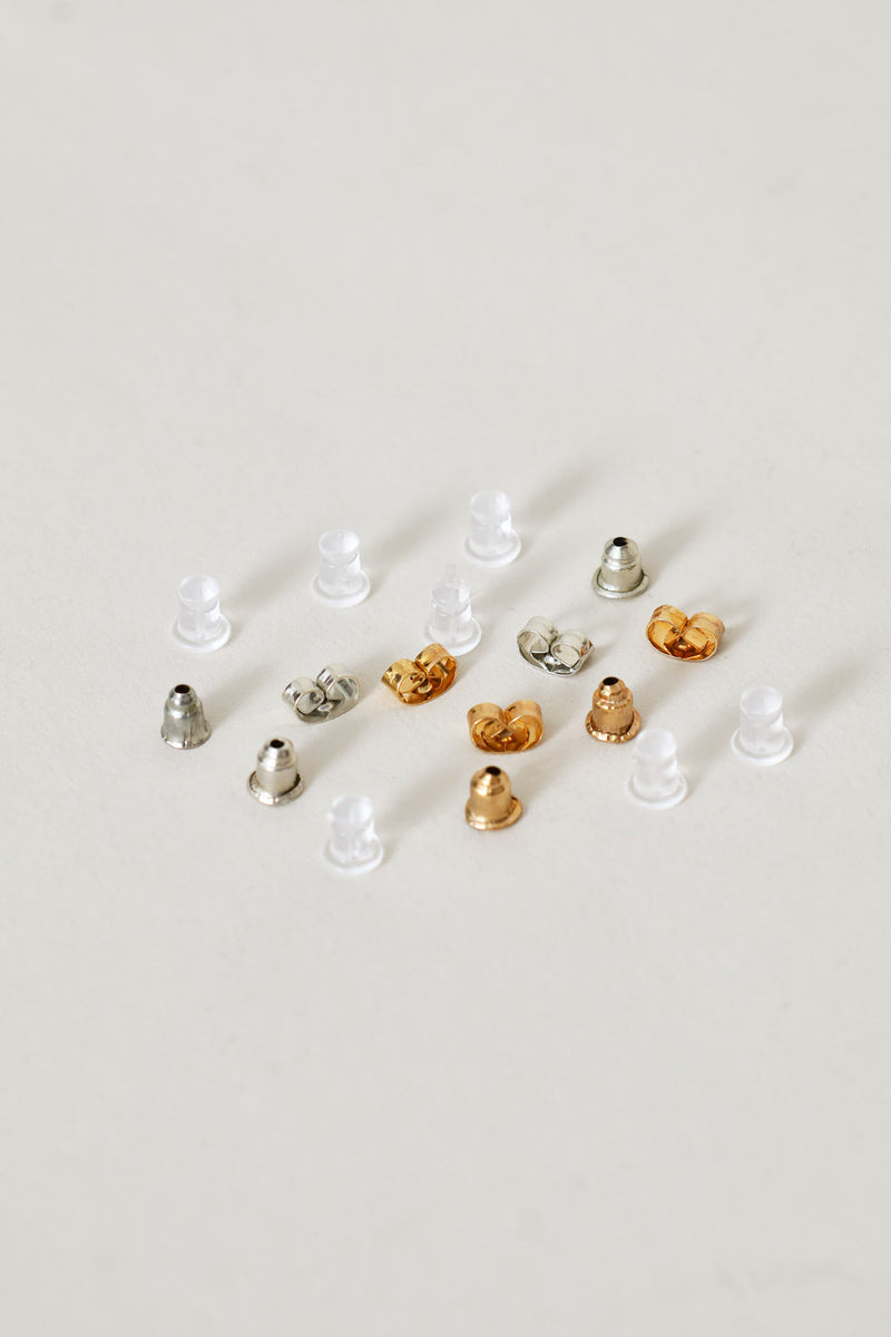 14 Pack Earring Stoppers - Multi