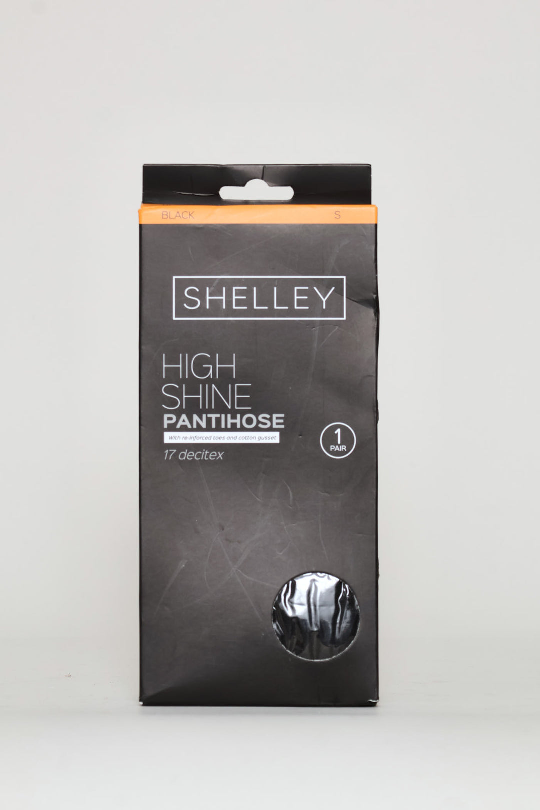 Extra Sheer High Shine Stockings - Black
