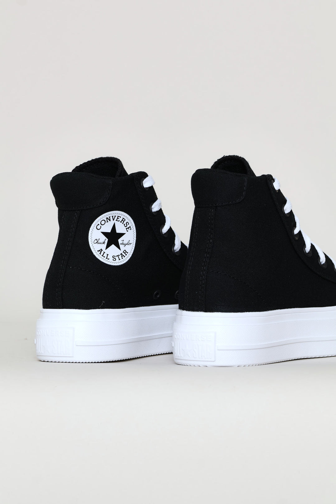 Day One Platform Hi Top Sneaker - Black