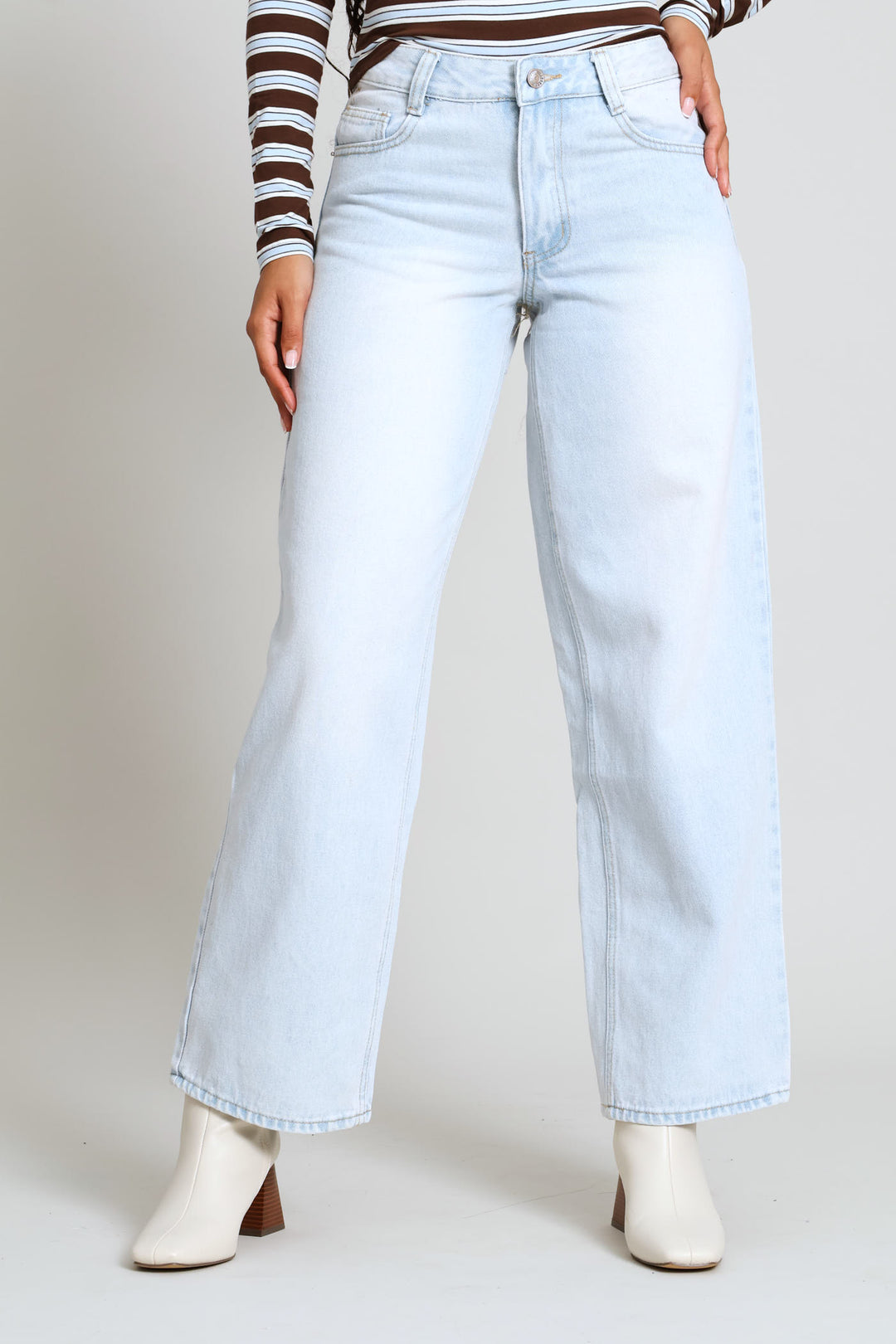 Baggy Barrel Denim - Bleach