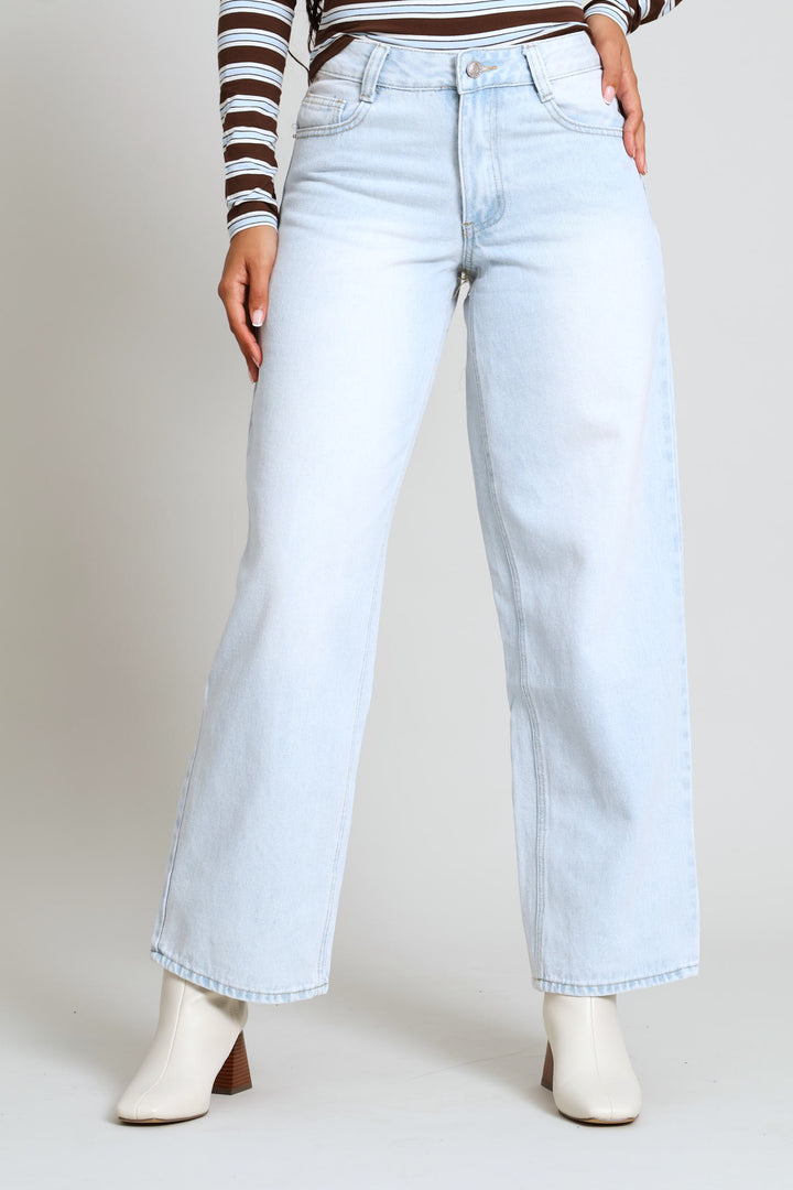Baggy Barrel Denim - Bleach