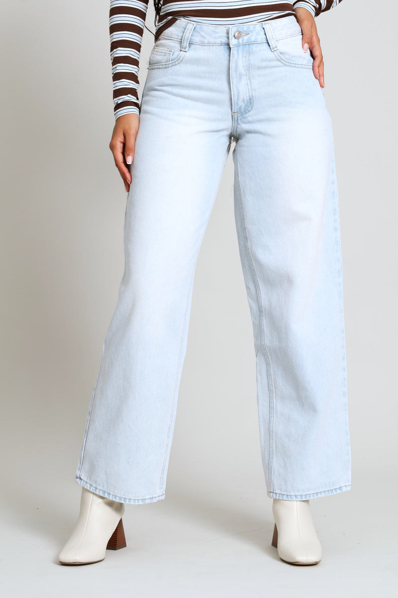 Baggy Barrel Denim - Bleach