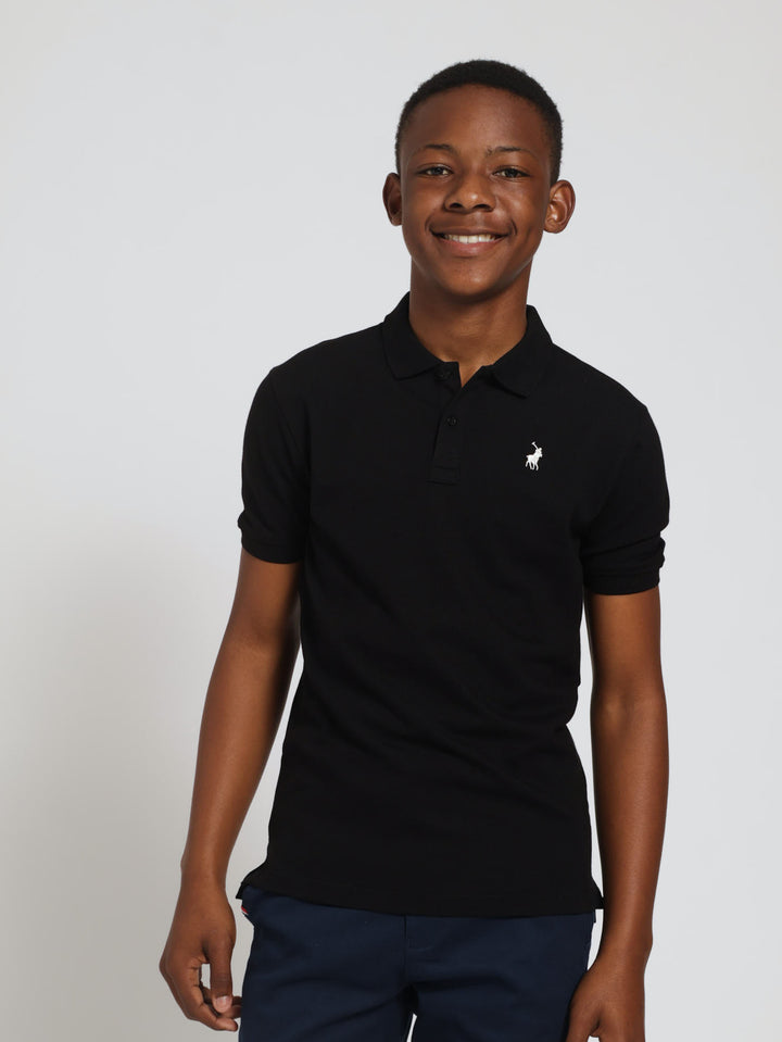 Boys Austin Golfer - Black