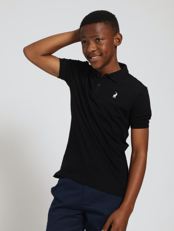 Boys Austin Golfer - Black