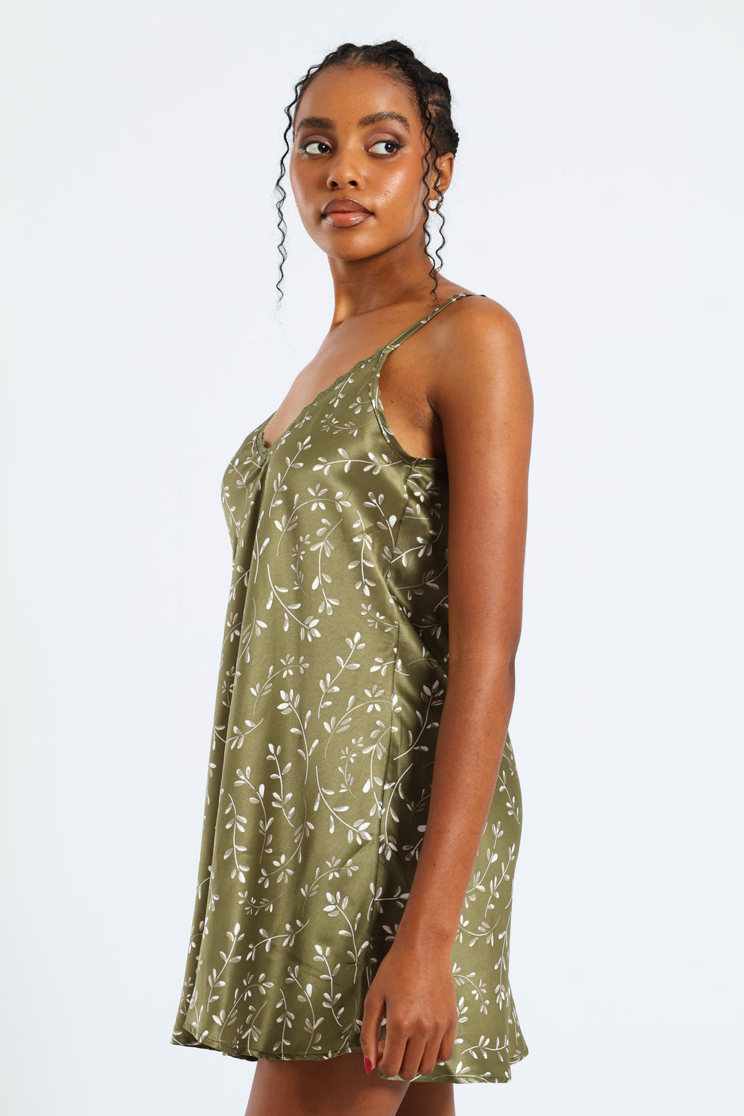 2 Pack Sprigs Chemise - Fatigue/Ivory