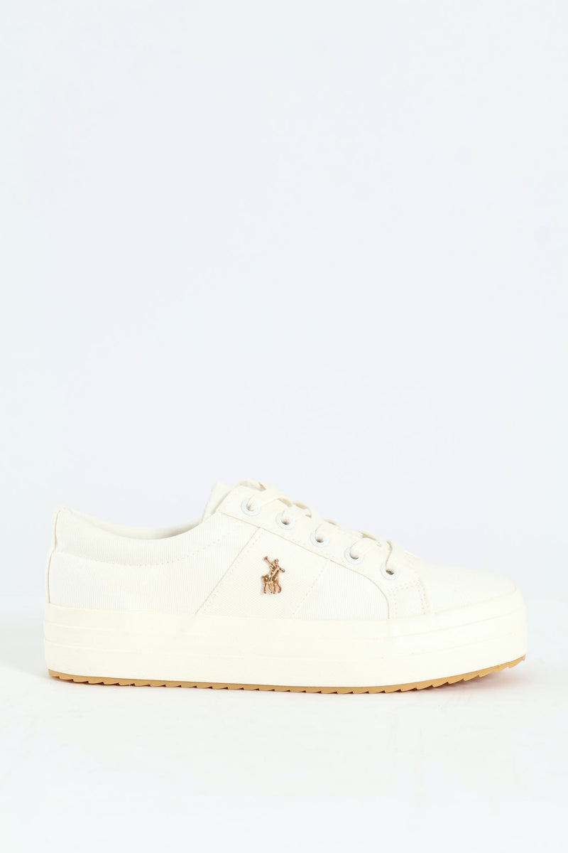 Classic Canvas Sneaker - White