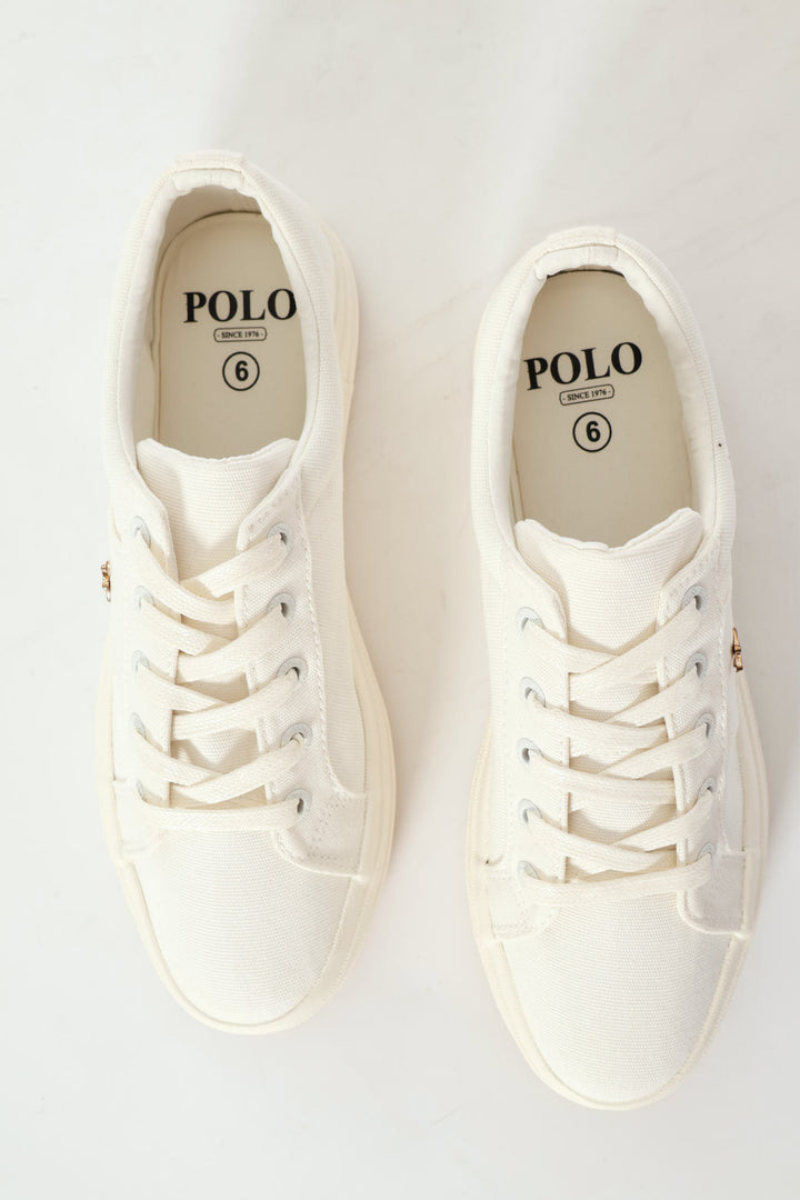 Classic Canvas Sneaker - White