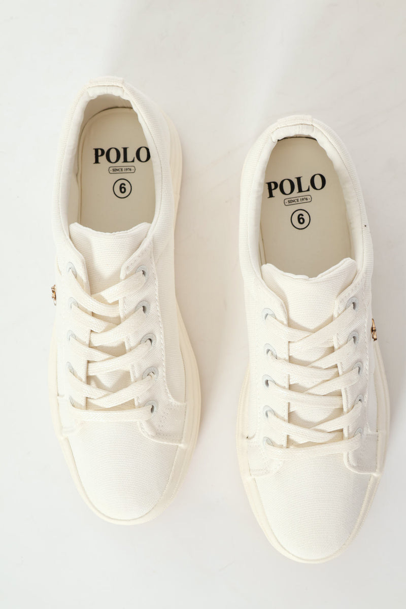 Classic Canvas Sneaker - White