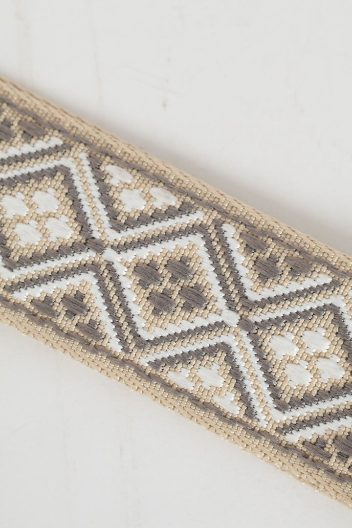 Multi-Compartment Crossbody Bag - Taupe