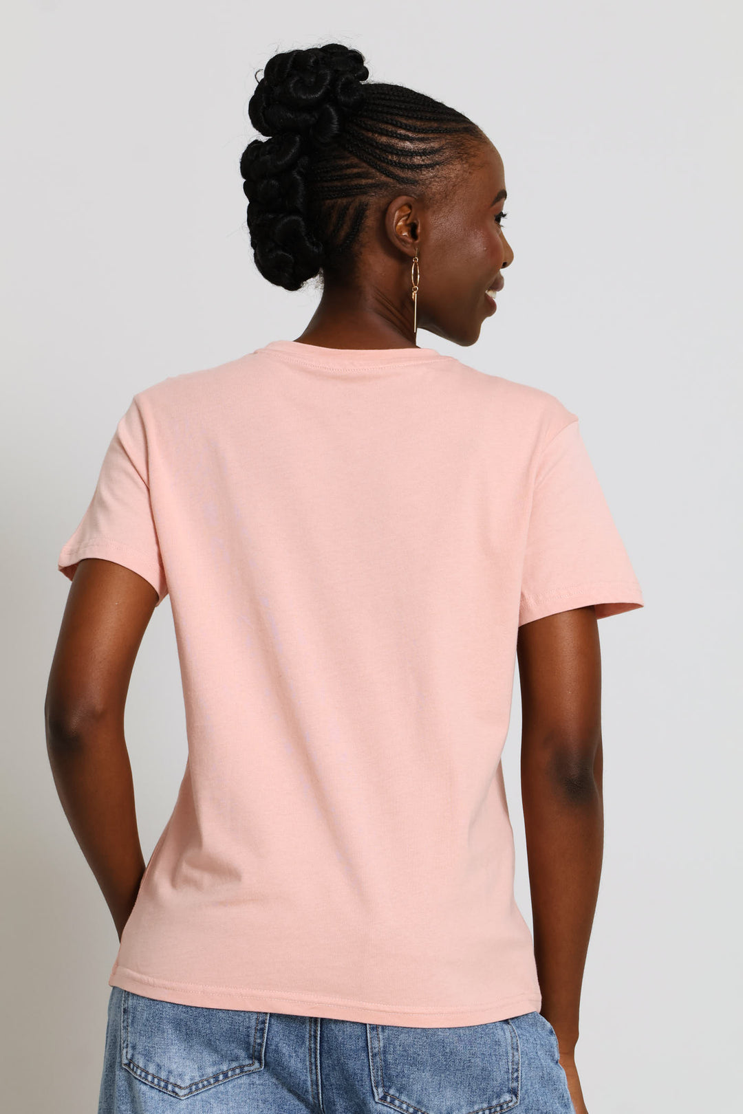Beautiful Butterfly Tee - Dusty Pink