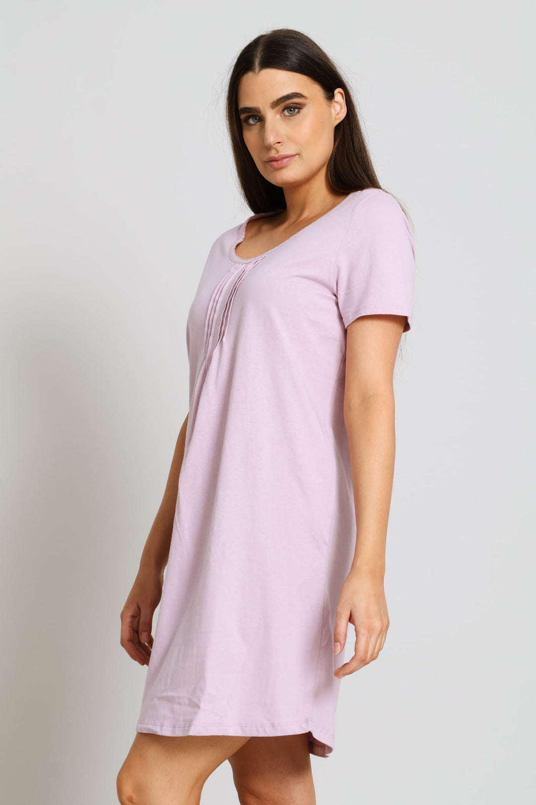 2 Pack Short Sleeve Sleepshirt - Blue/Pink