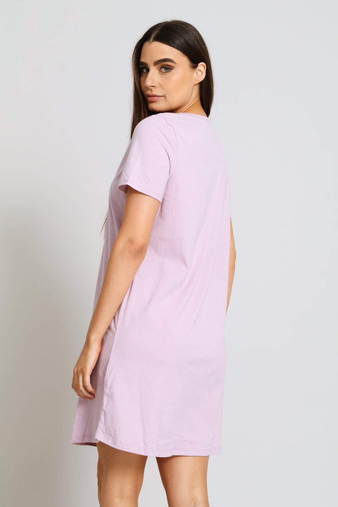 2 Pack Short Sleeve Sleepshirt - Blue/Pink