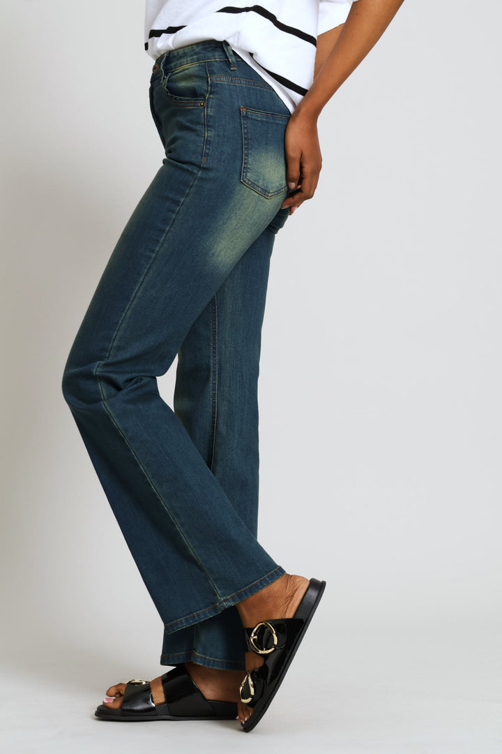 Supersoft Boot Leg Denim Jean - Tea Stain
