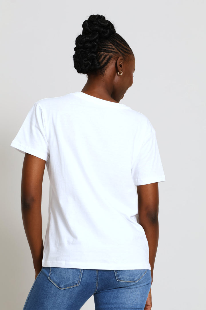Windmills Tee - White