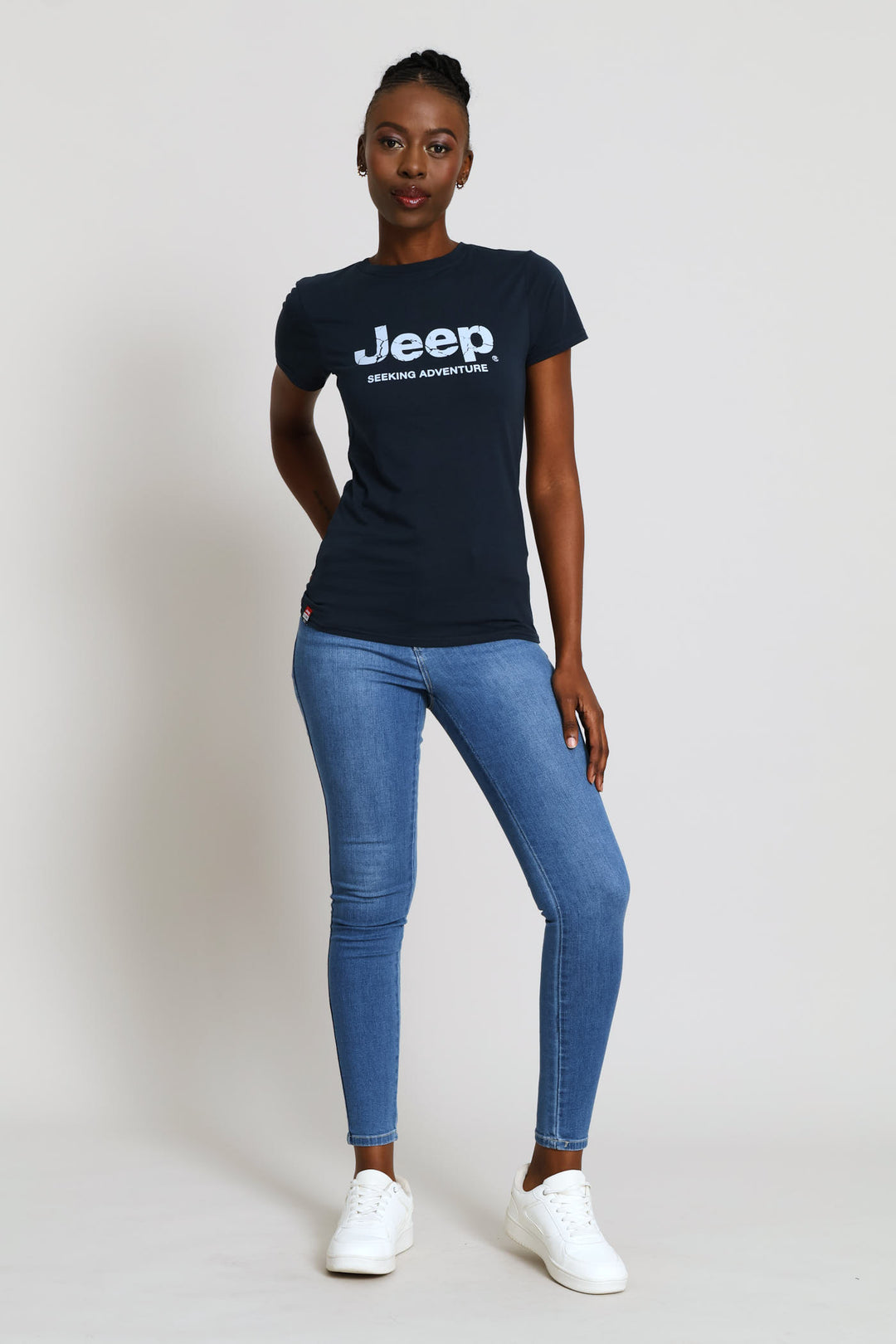 Icon Logo Tee - Navy