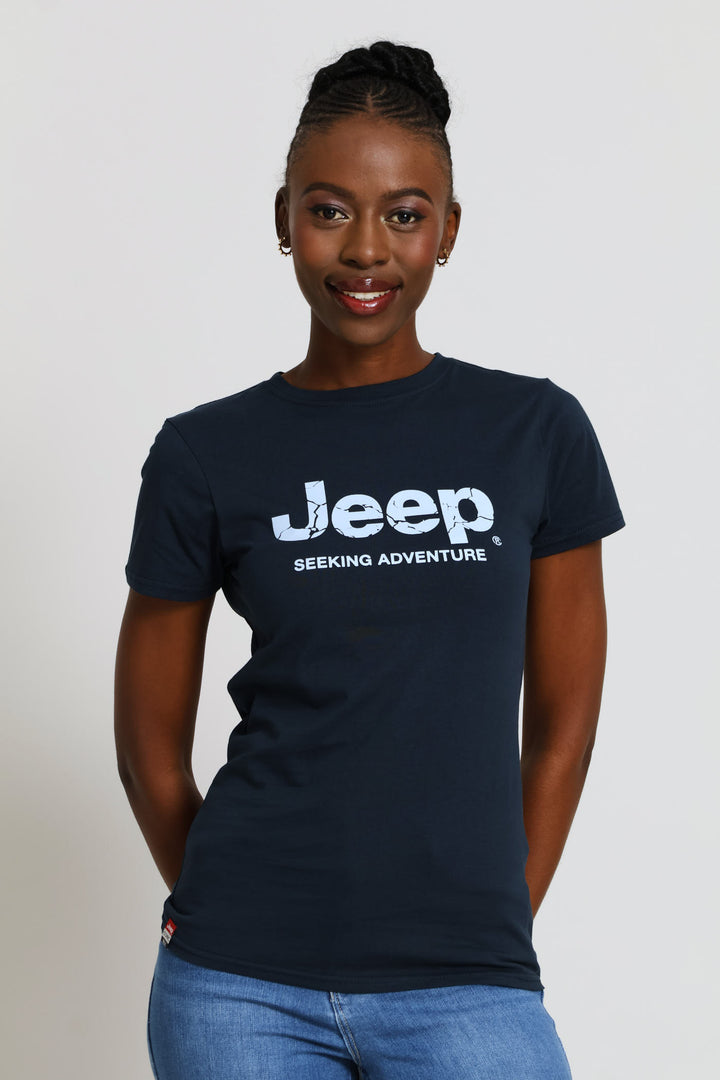 Icon Logo Tee - Navy